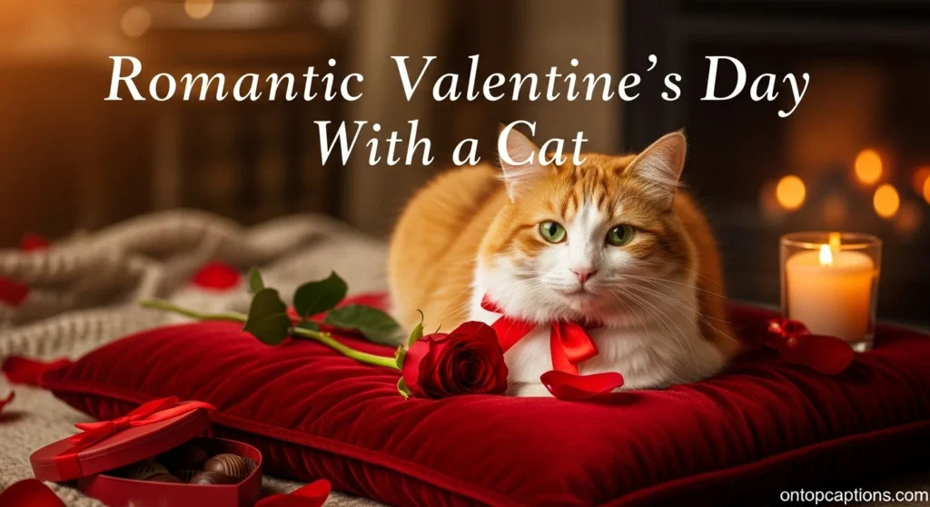 Romantic Valentine’s Day With a Cat