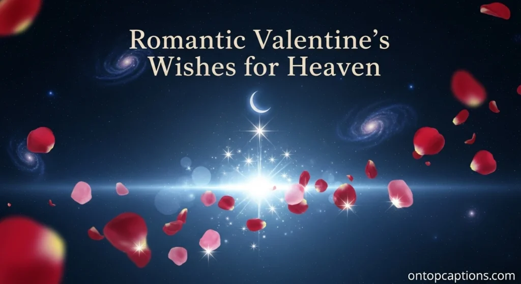 Romantic Valentine’s Wishes for Heaven
