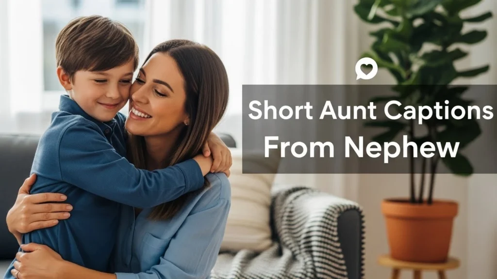 Short Aunt Captions From Nephew