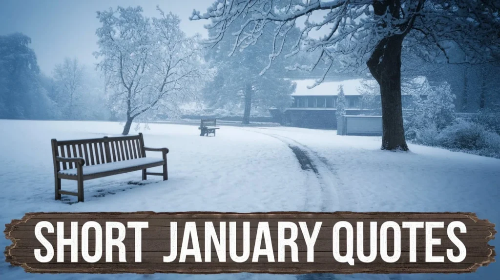 Short January Quotes
