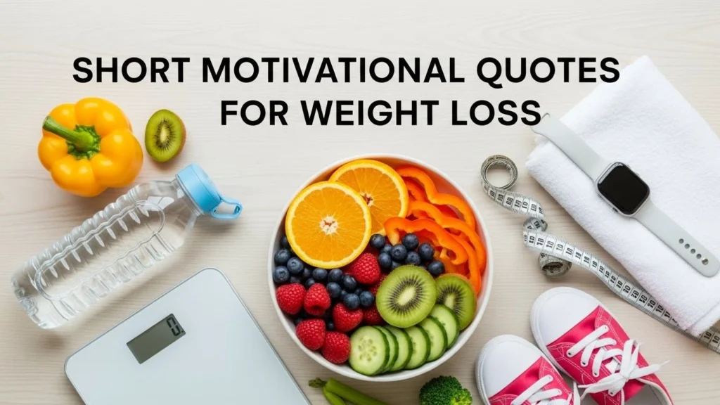 Short Motivational Quotes for Weight Loss