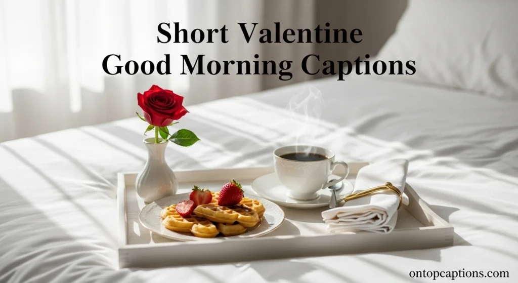 Short Valentine Good Morning Captions