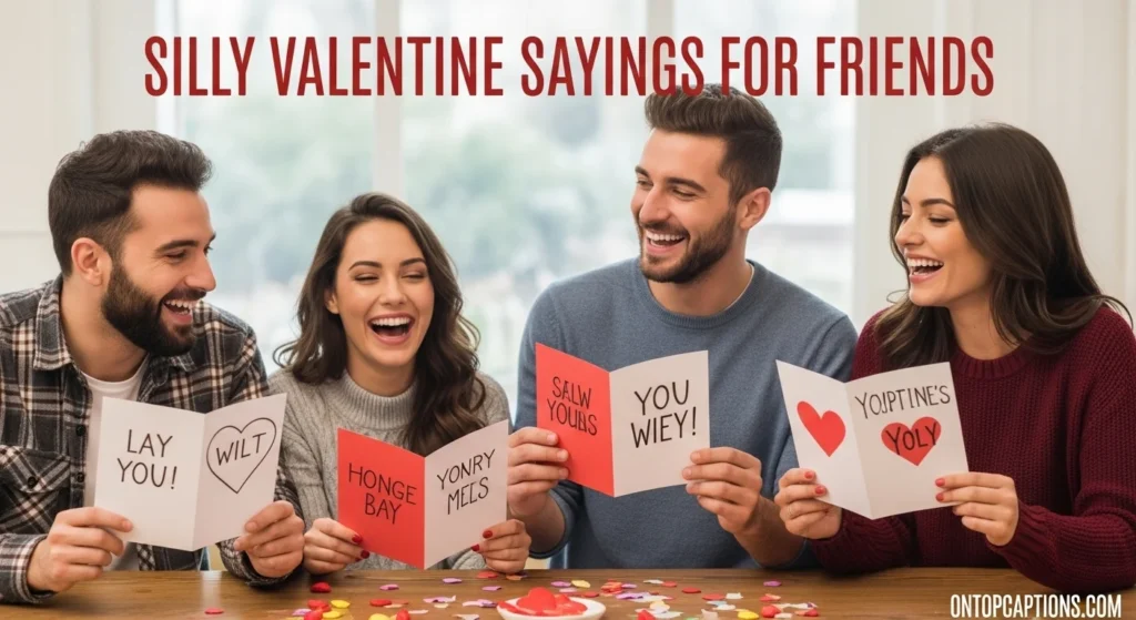 Silly Valentine Sayings for Friends