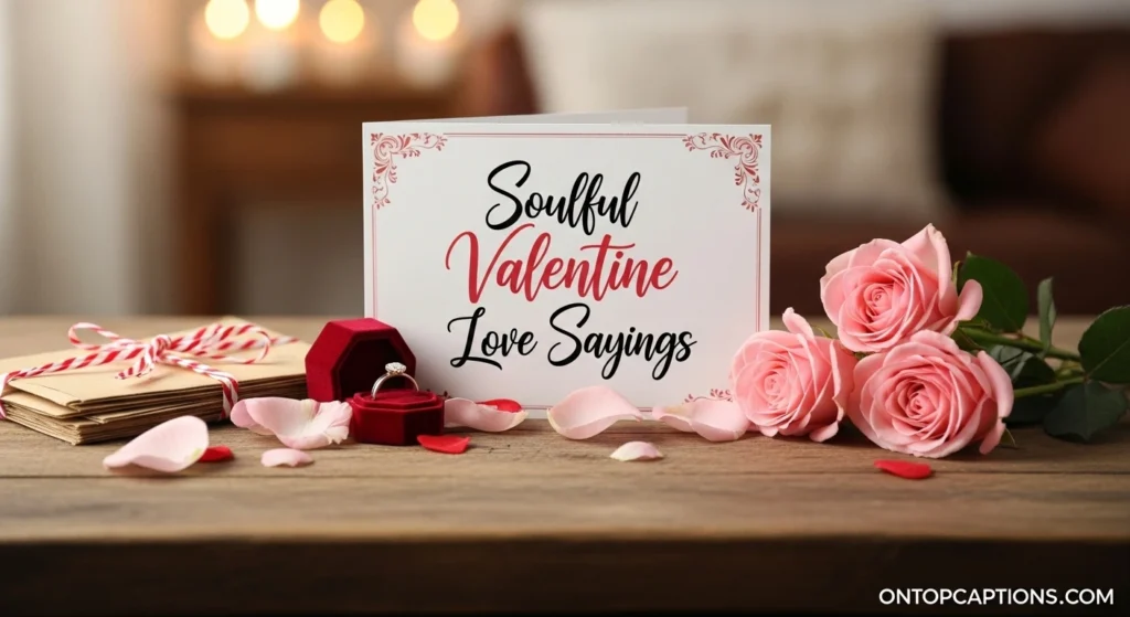 Soulful Valentine Love Sayings