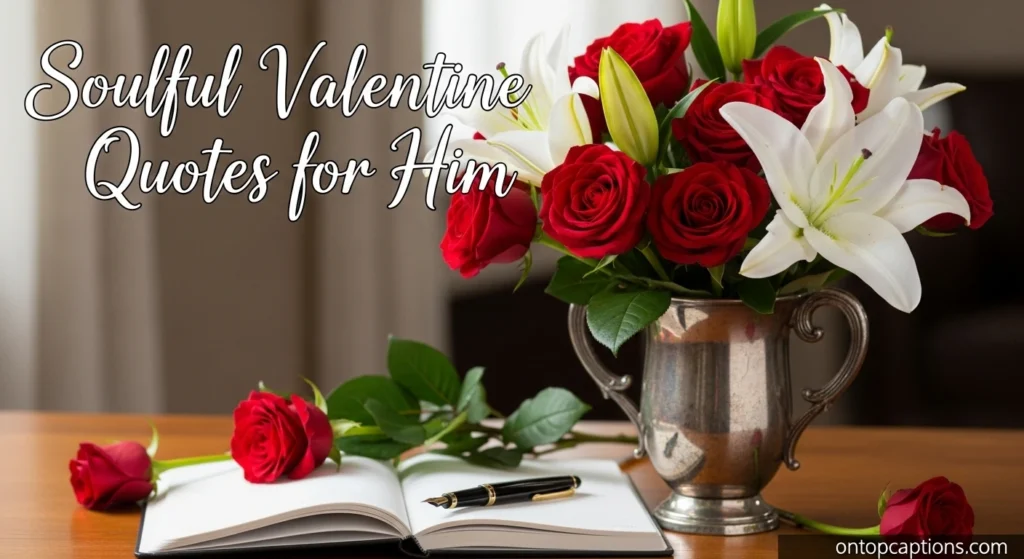 Soulful Valentine Quotes for Him