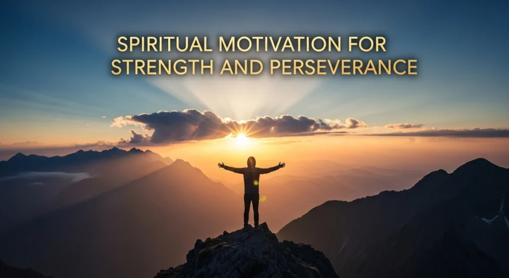 Spiritual Motivation for Strength and Perseverance