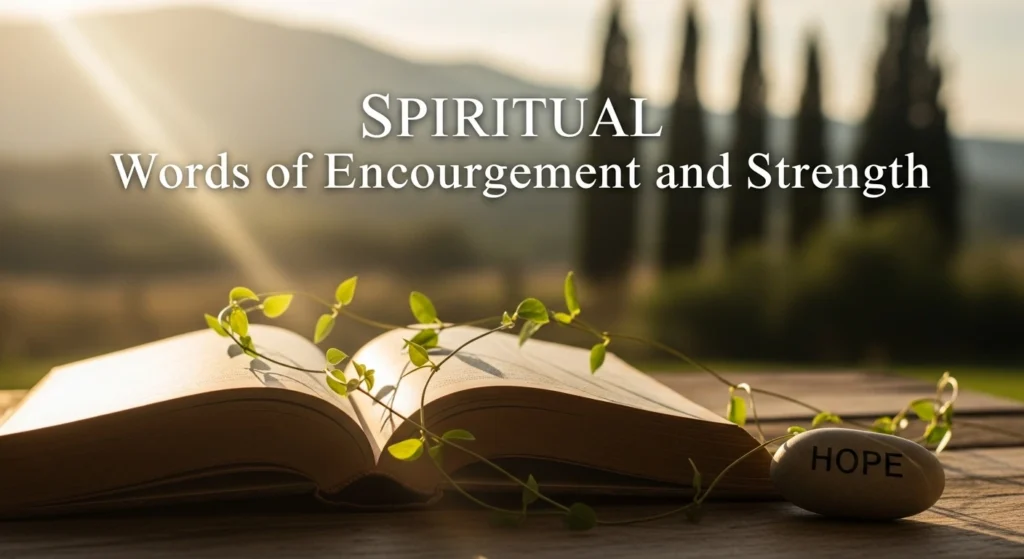Spiritual Words of Encouragement and Strength
