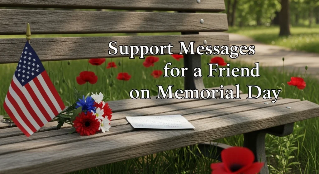 Support Messages for a Friend on Memorial Day