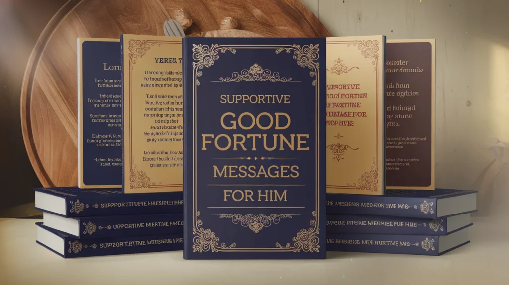Supportive Good Fortune Messages for Him