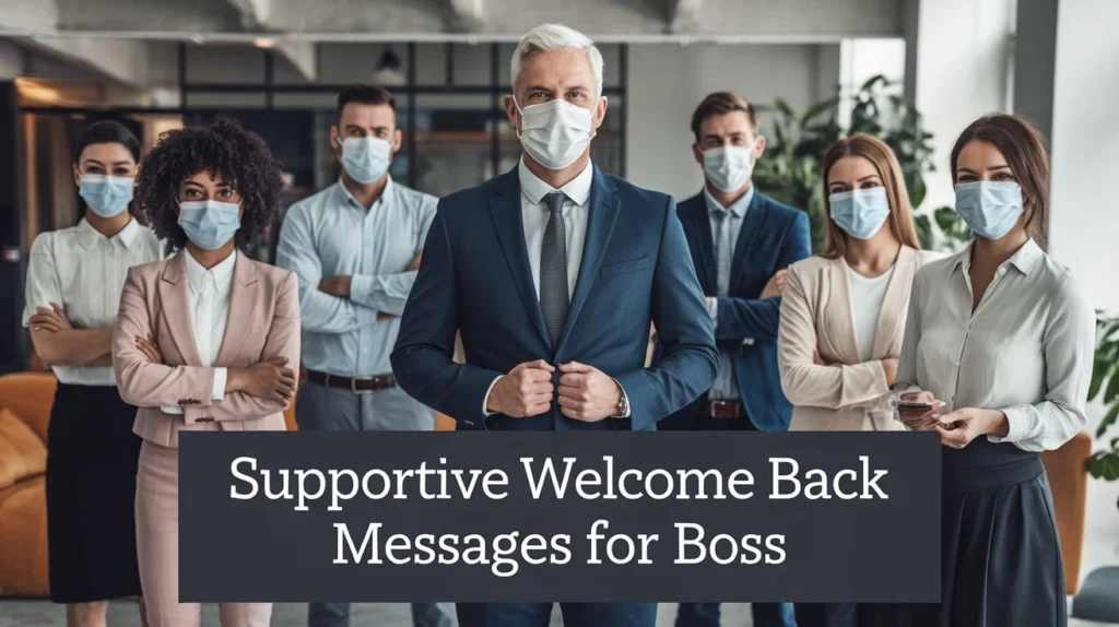 Supportive Welcome Back Messages for Boss