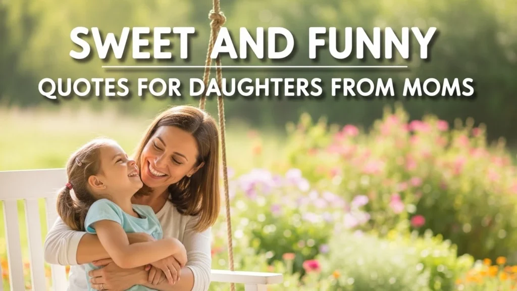 Sweet and Funny Quotes for Daughters From Moms