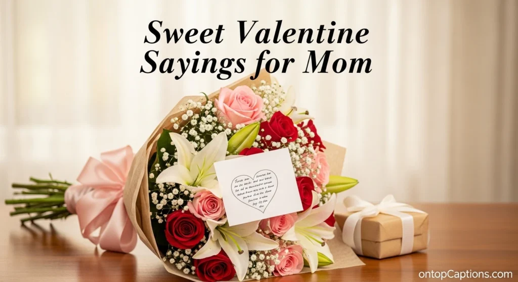 Sweet Valentine Sayings for Mom