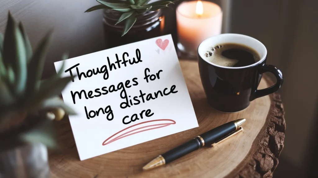 Thoughtful Messages for Long Distance Care