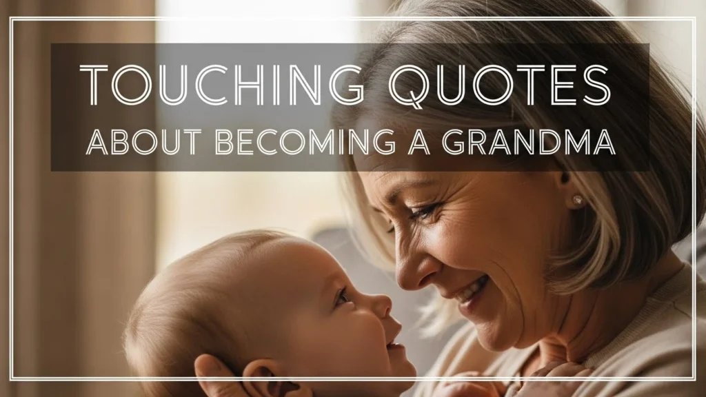Touching Quotes About Becoming a Grandma