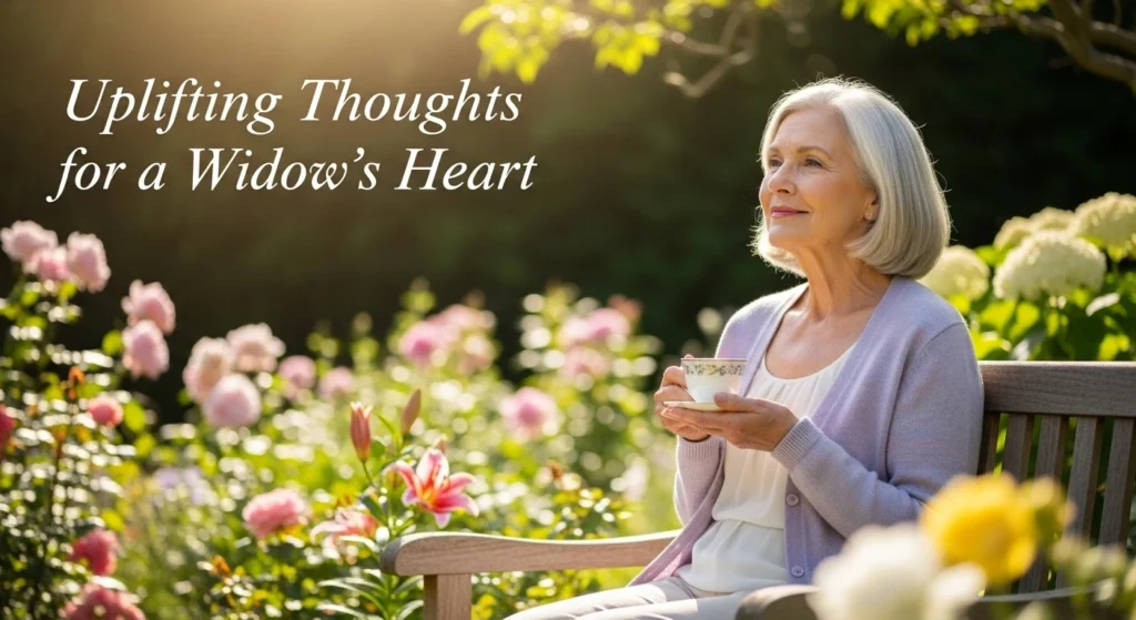 Uplifting Thoughts for a Widow’s Heart