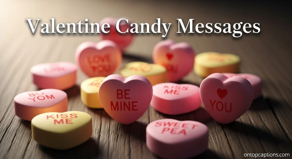 Valentine Candy Messages