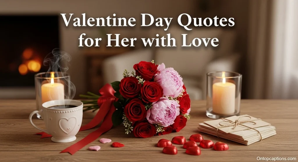 Valentine Day Quotes for Her with Love