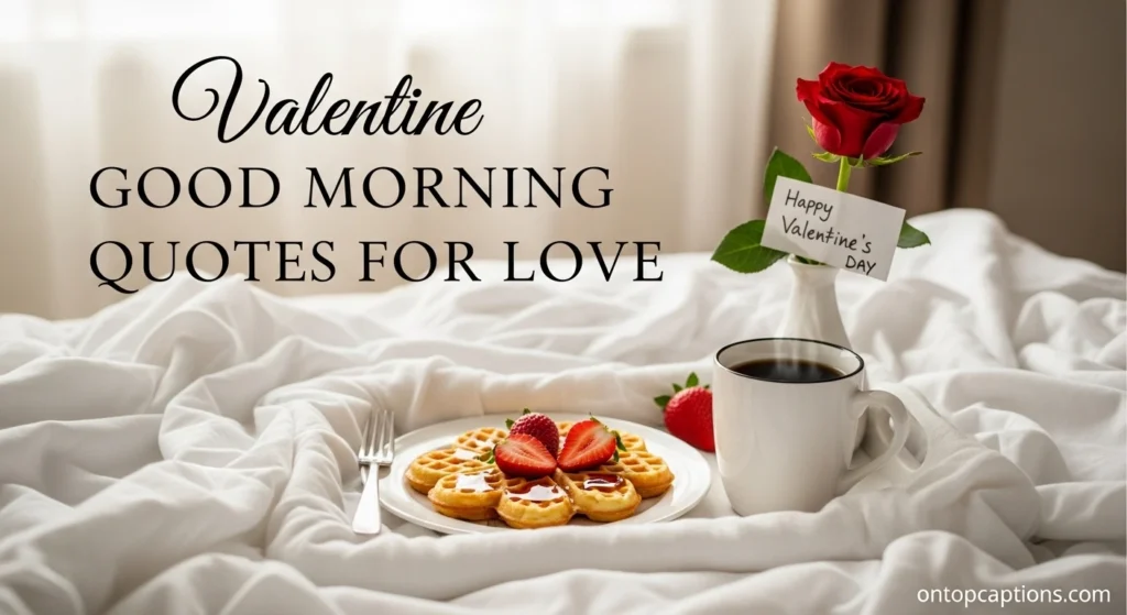 Valentine Good Morning Quotes for Love
