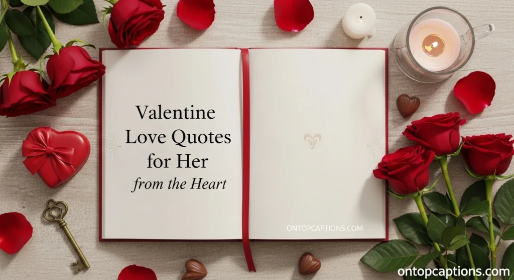 Valentine Love Quotes for Her from the Heart