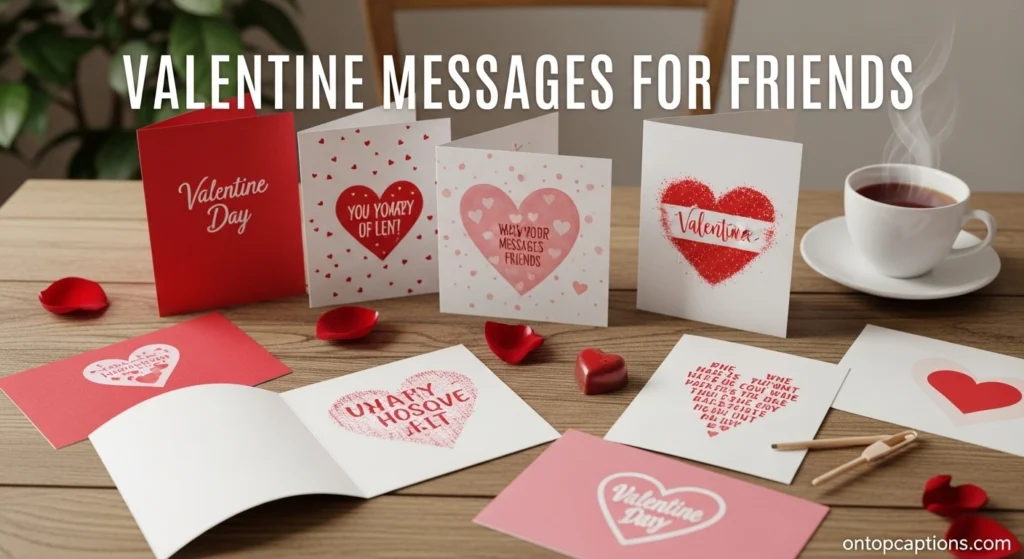Valentine Messages for Friends