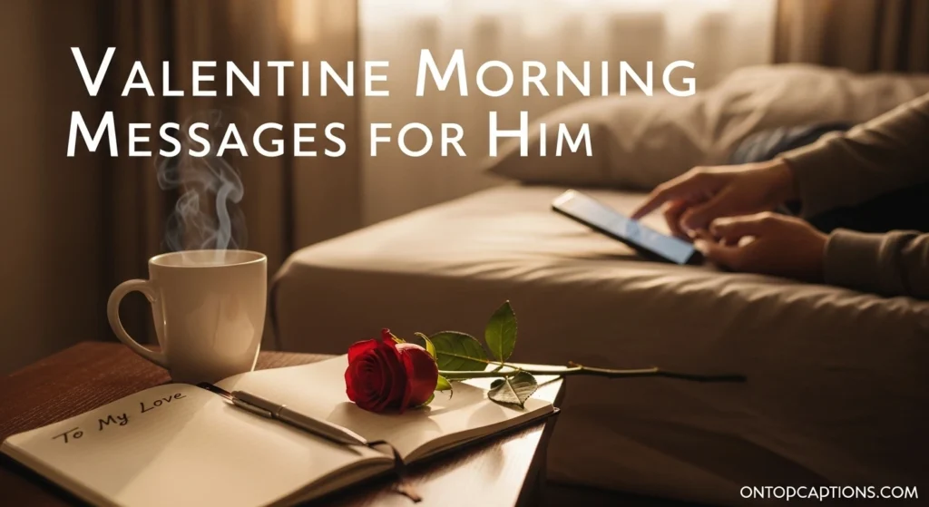 Valentine Morning Messages for Him