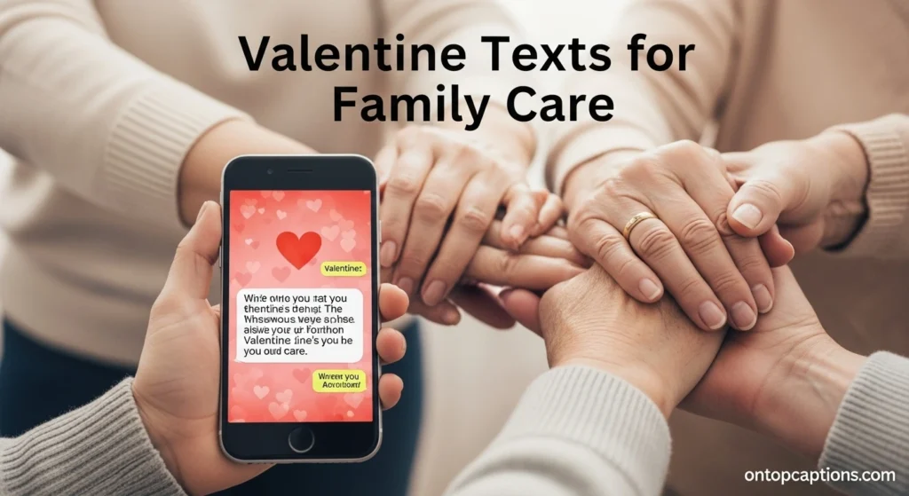 Valentine Texts for Family Care