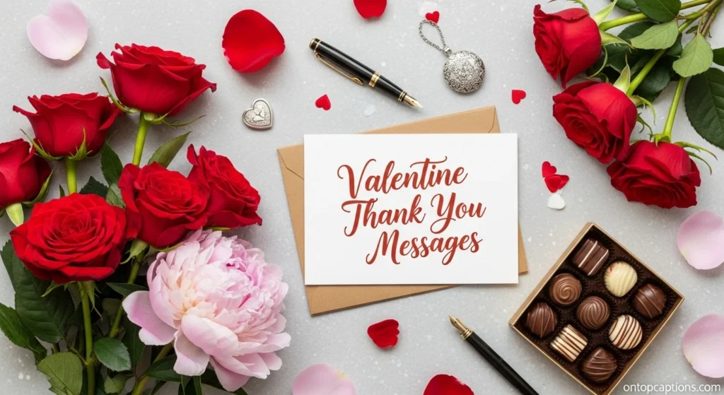 Valentine Thank You Messages