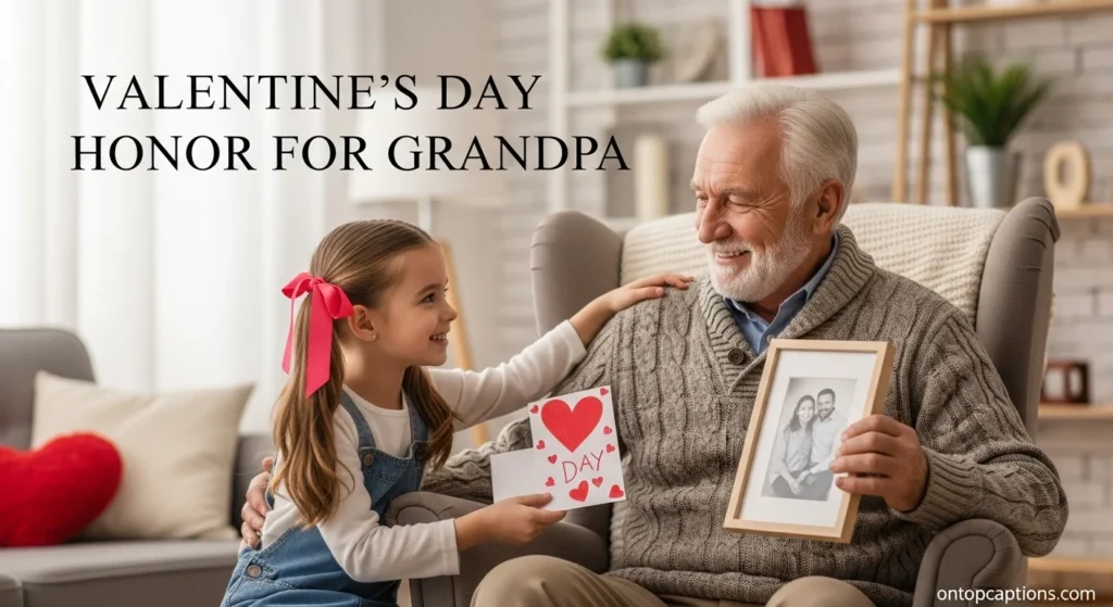 Valentine’s Day Honor for Grandpa
