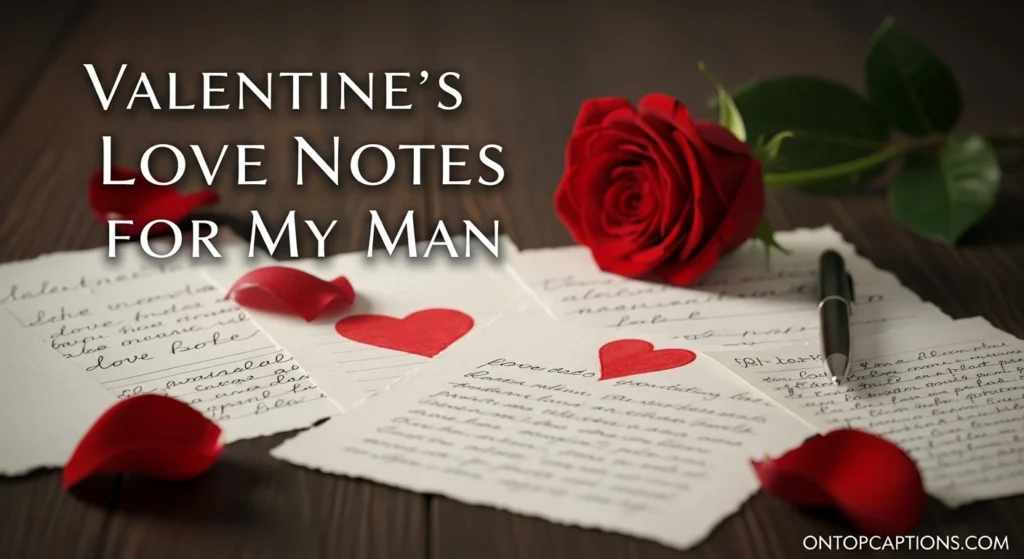 Valentine’s Love Notes for My Man