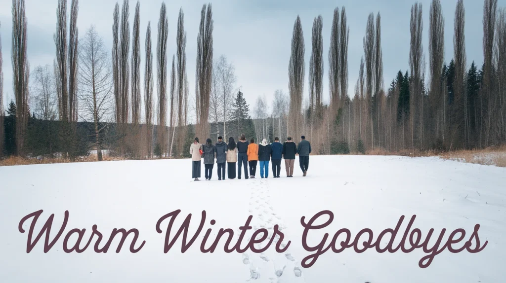 Warm Winter Goodbyes