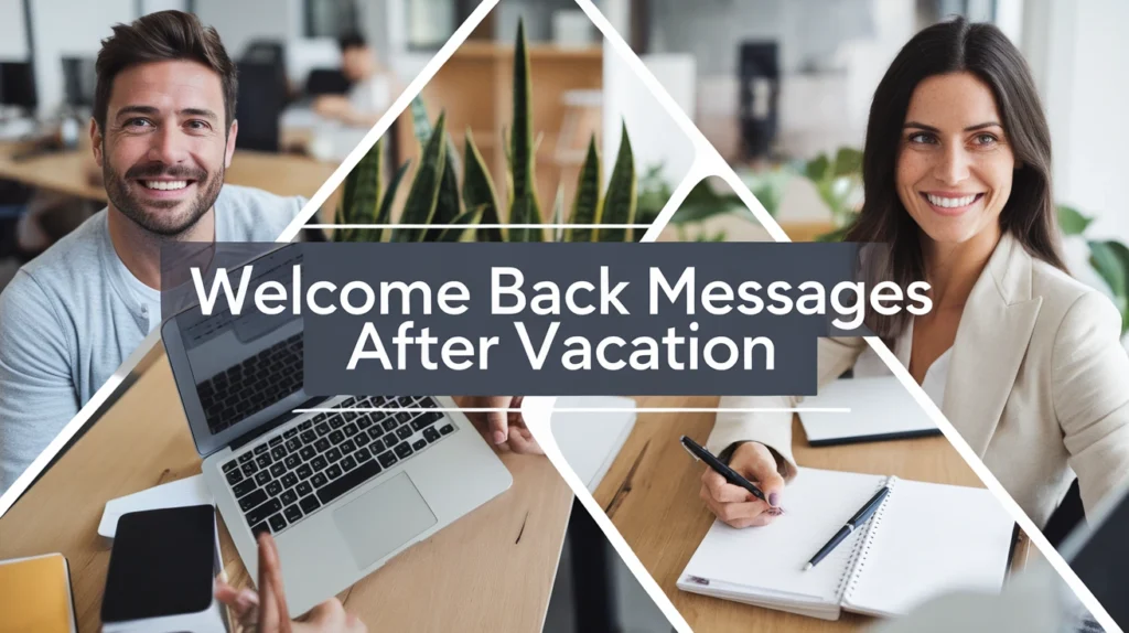 Welcome Back Messages After Vacation