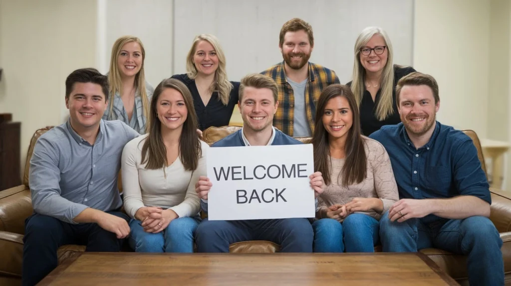 Welcome Back Messages for Friends