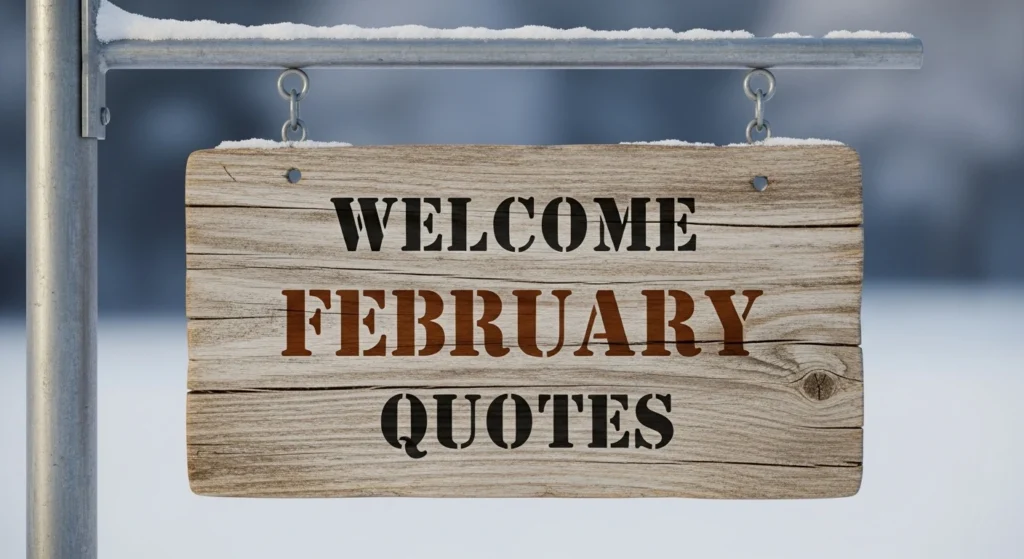 Welcome February Quotes