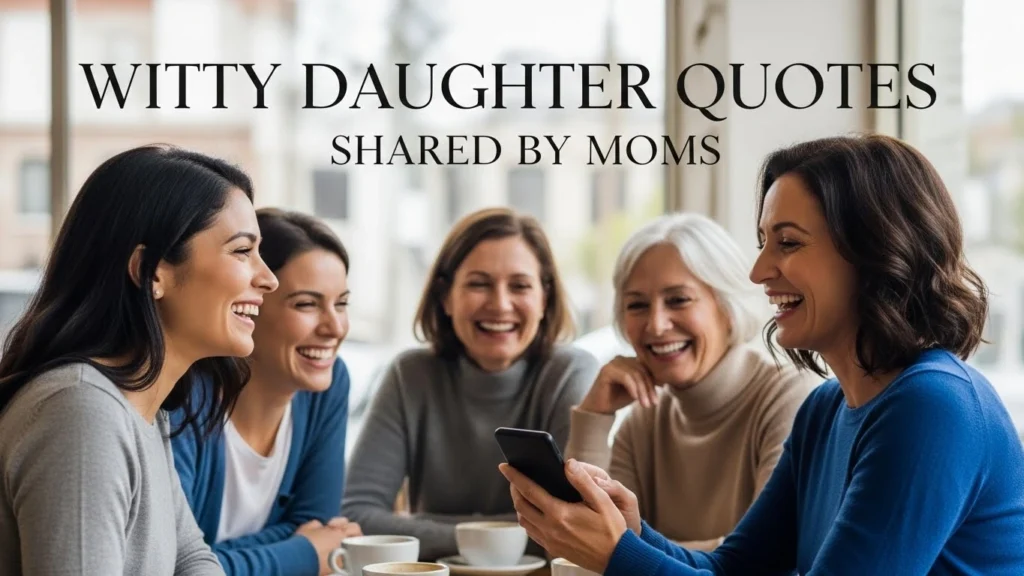 Witty Daughter Quotes Shared by Moms