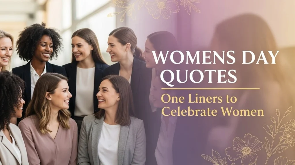 Womens Day Quotes One Liners to Celebrate Women