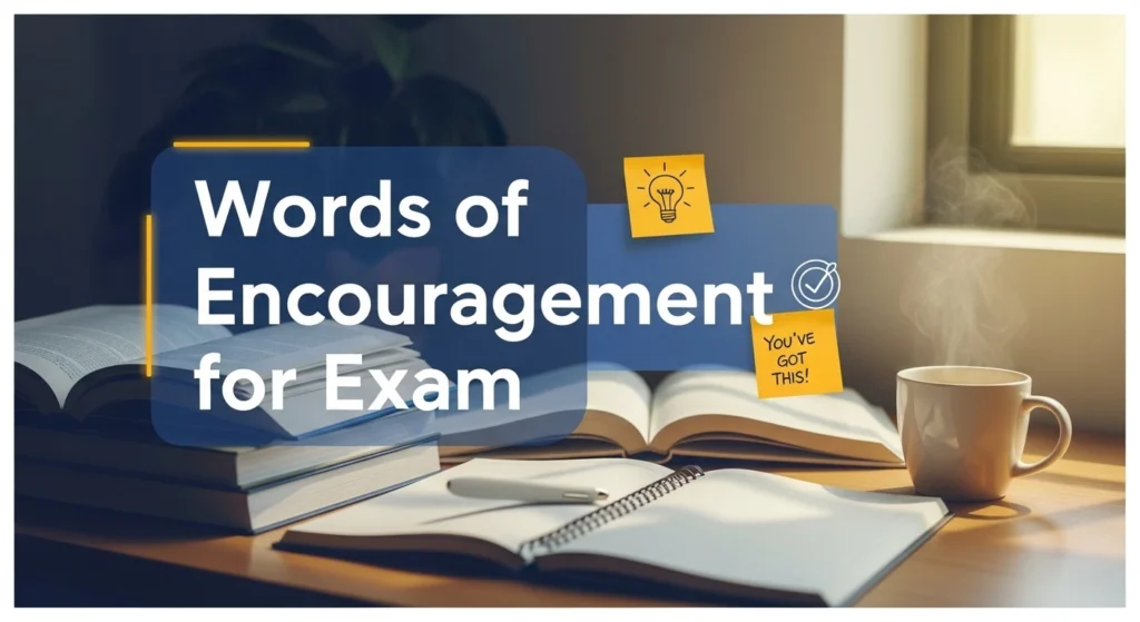 Words of Encouragement for Exam