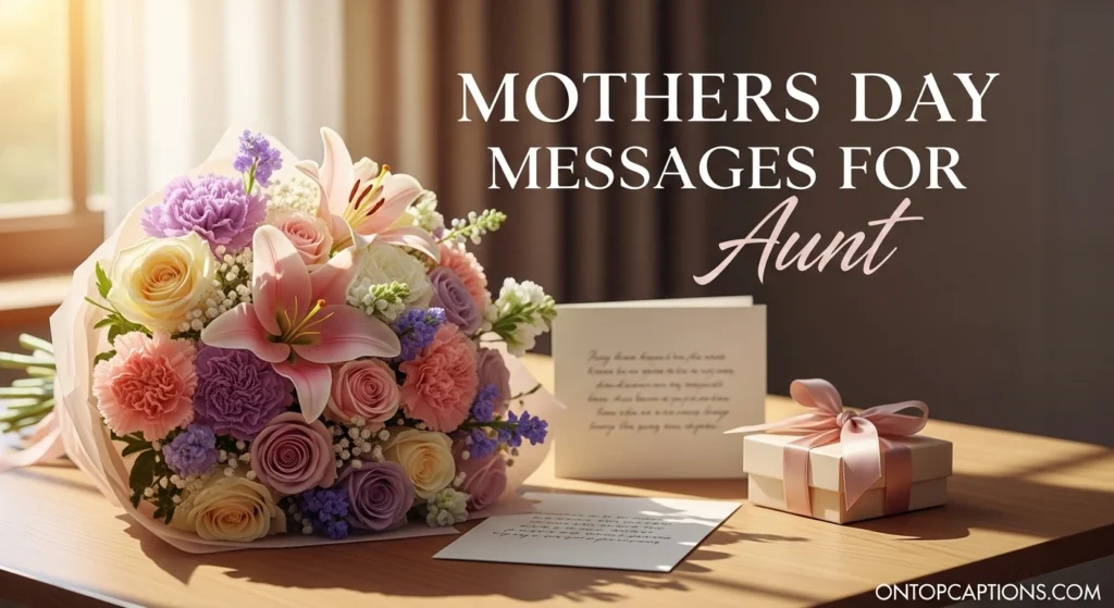 Mothers Day Messages for Aunt