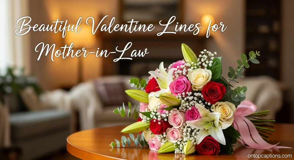 Beautiful Valentine Lines for Mother-in-Law