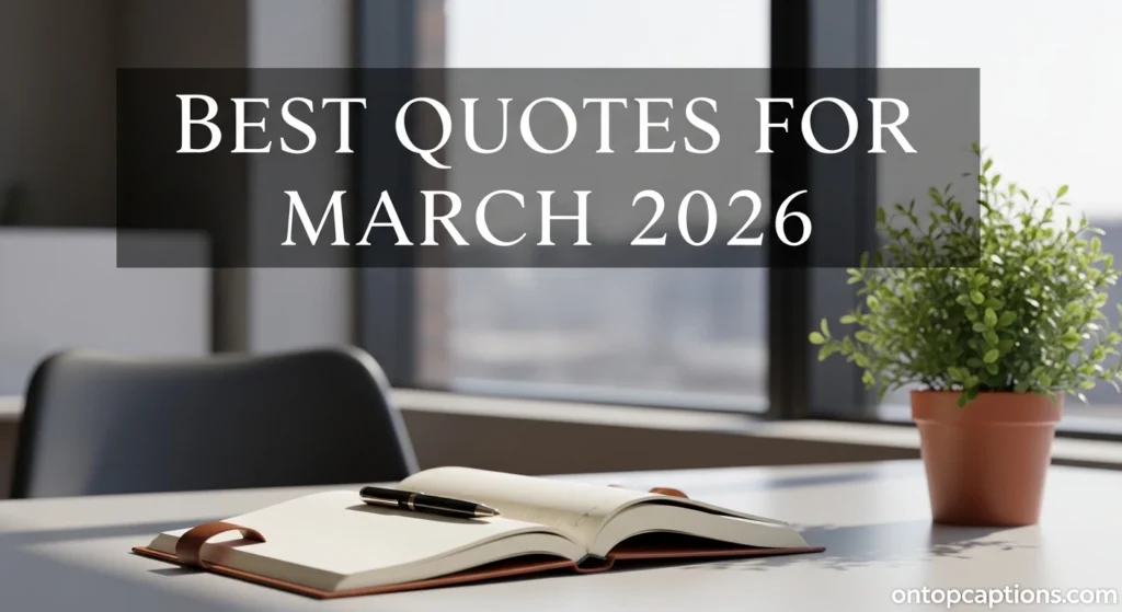 Best Quotes for March 2026