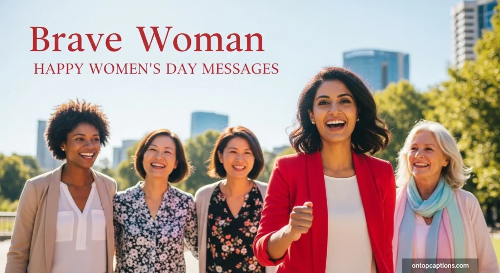 Brave Woman Happy Women’s Day Messages