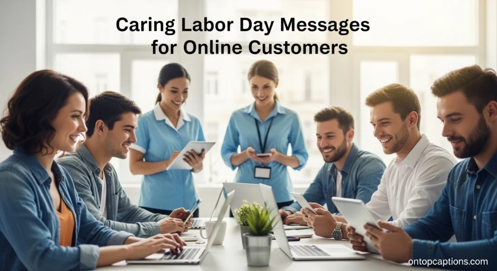 Caring Labor Day Messages for Online Customers