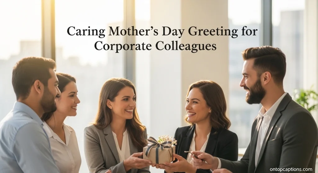 Caring Mother’s Day Greetings for Corporate Colleagues