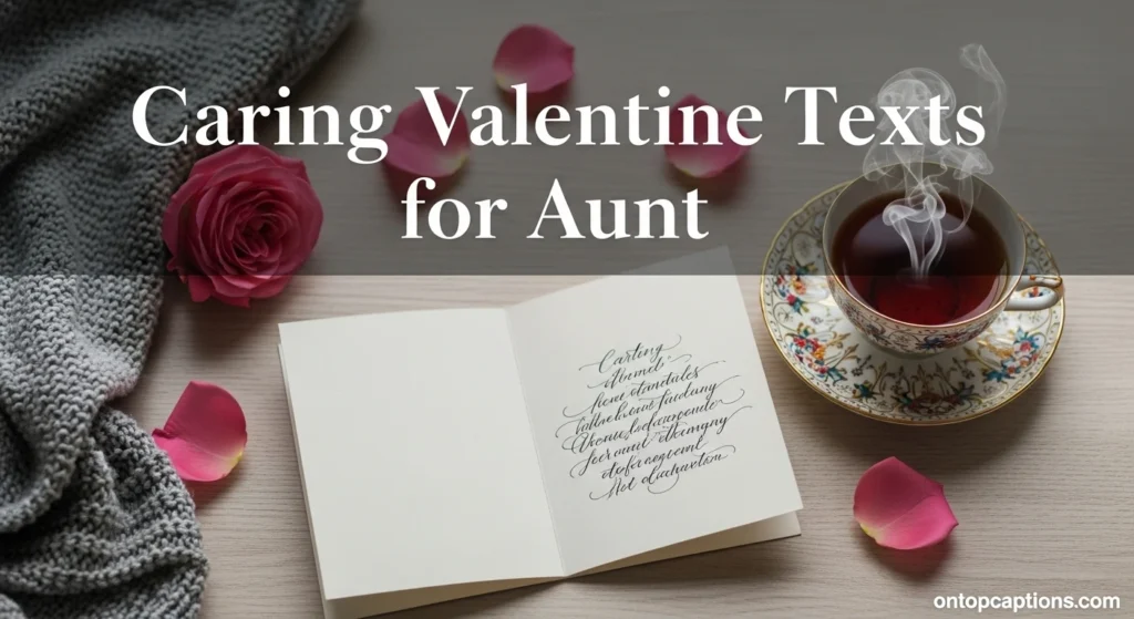 Caring Valentine Texts for Aunt