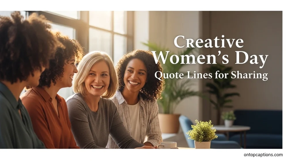 Creative Women’s Day Quote Lines for Sharing