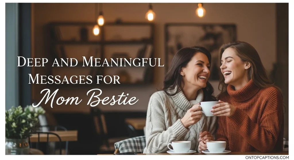 Deep and Meaningful Messages for Mom Bestie