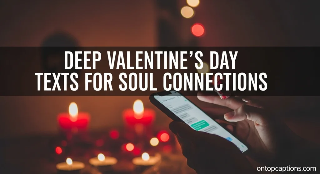 Deep Valentine’s Day Texts for Soul Connections