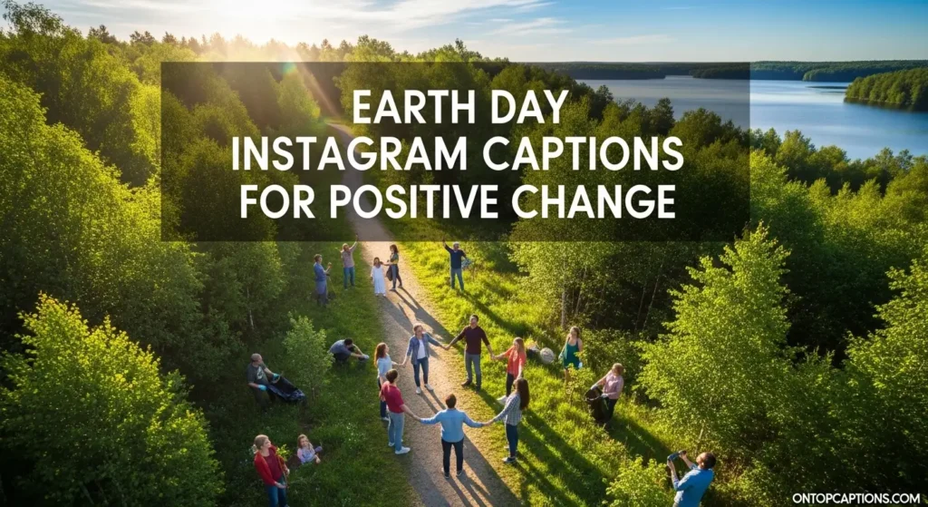 Earth Day Instagram Captions for Positive Change