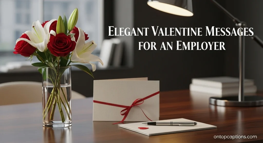 Elegant Valentine Messages for an Employer
