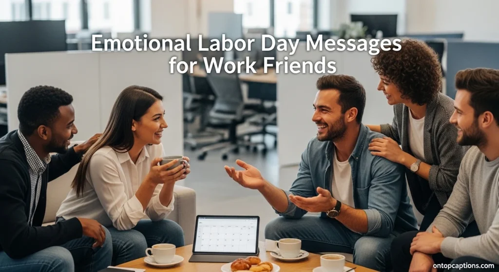 Emotional Labor Day Messages for Work Friends