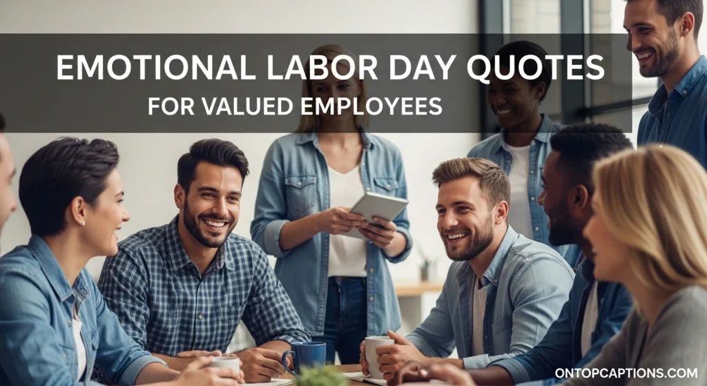 Emotional Labor Day Quotes for Valued Employees